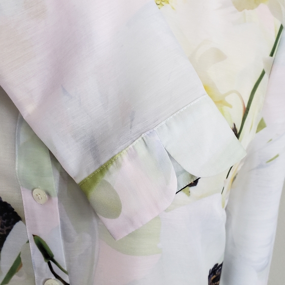 TED BAKER NWOT floral button down shirt - Picture 9 of 10